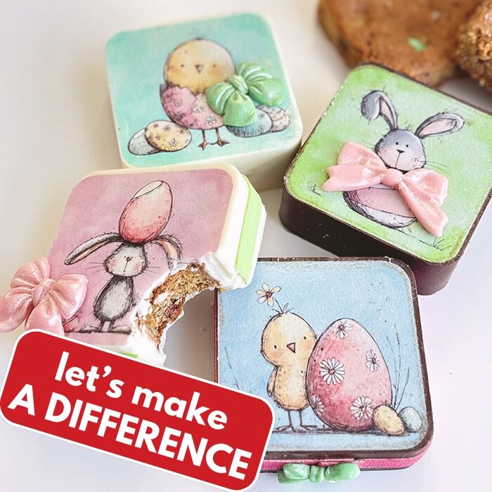 Icing Sheets Easter Friends Squares