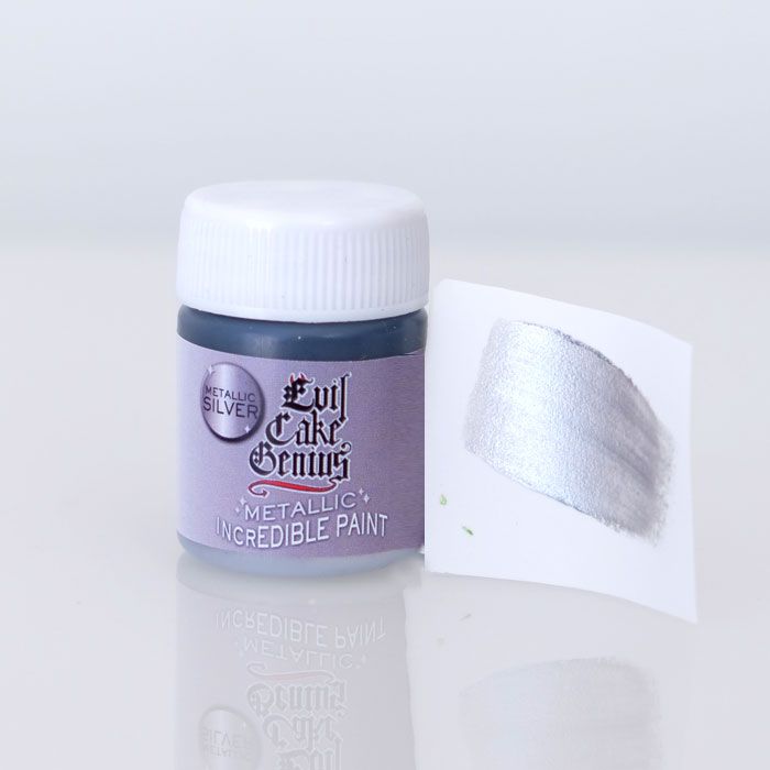 ECG IncrEDIBLE Paint Metallic Silver-20ml