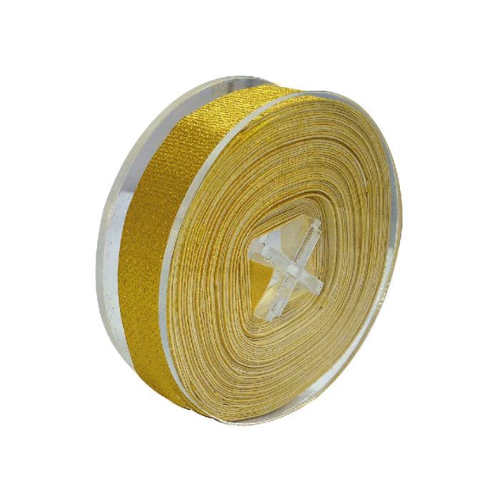 Edible Ribbon Metallic Gold Wide