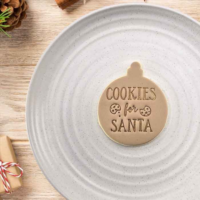 Cookie Embosser Cookies For Santa Version 2
