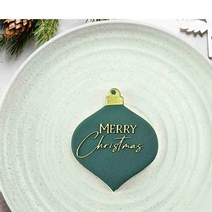 Cookie Debosser Merry Christmas V3