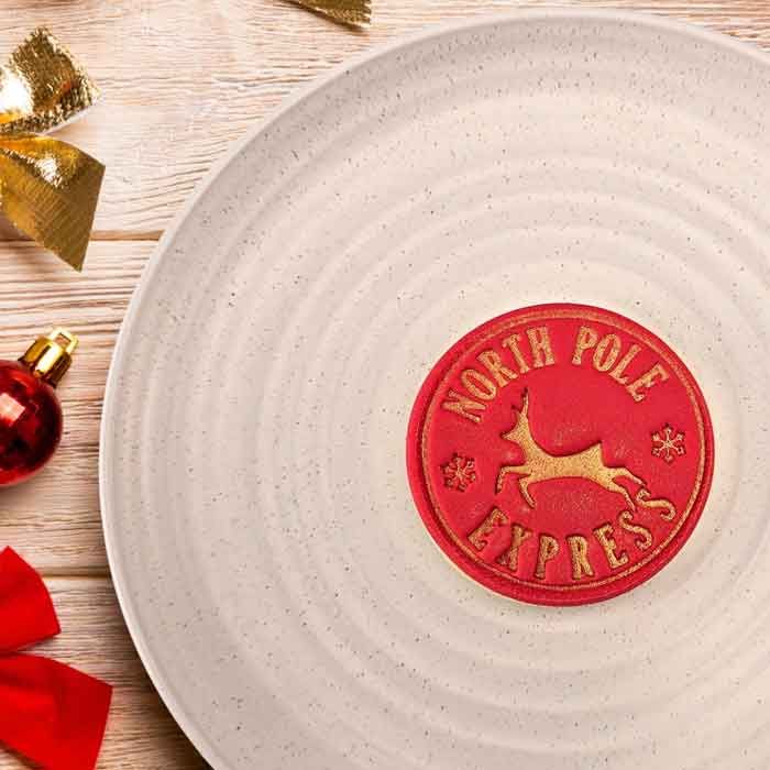 Cookie Embosser North Pole Express