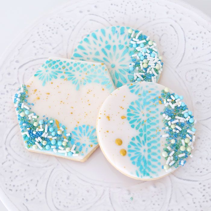 Eyelet Cookie 2 Stencil Set by Julie Deffense