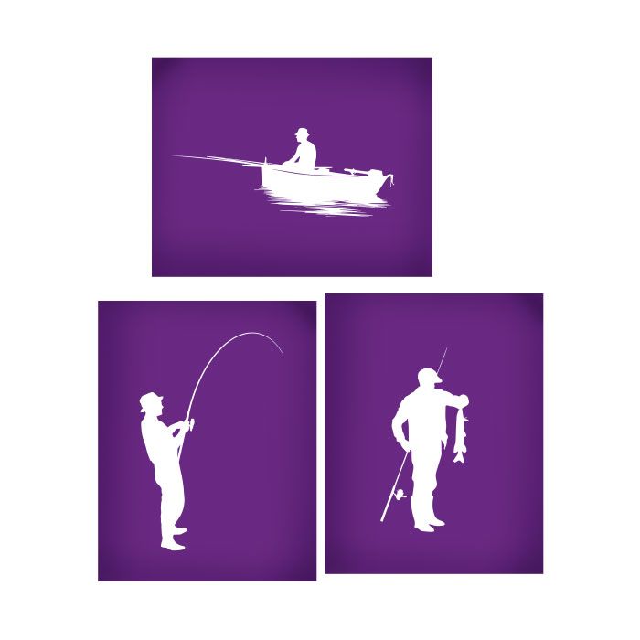 Fishing Mesh Stencil Set