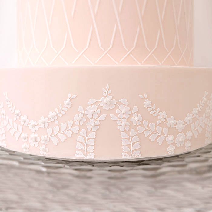 Garden Lace Garland Stencil