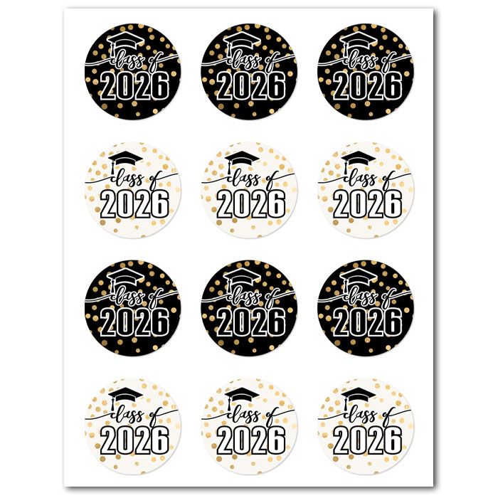 Icing Sheets Graduation 2026 Cookie