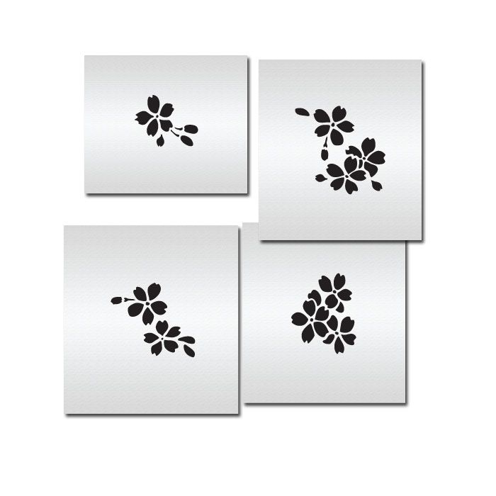 Hanging Blossoms Cookie Stencil Set