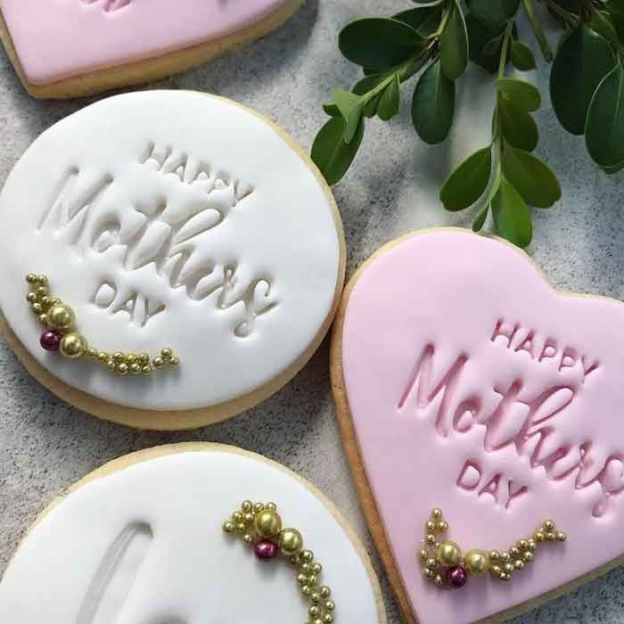 Cookie Embosser Happy Mother's Day