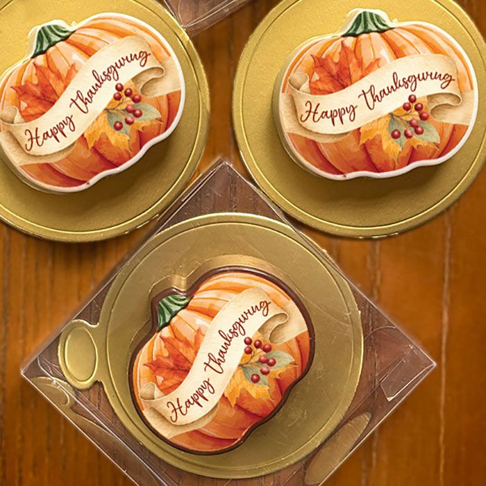 Icing Sheets Happy Thanksgiving Pumpkins 