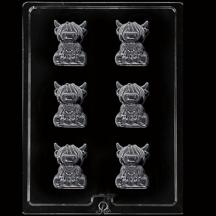 Chocolate Mold Highland Cows