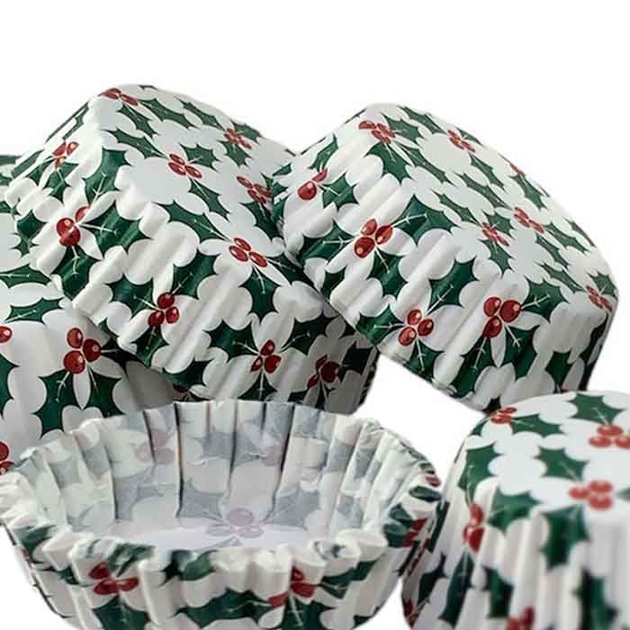 Candy Cups Holly Peanut Butter Cup Size