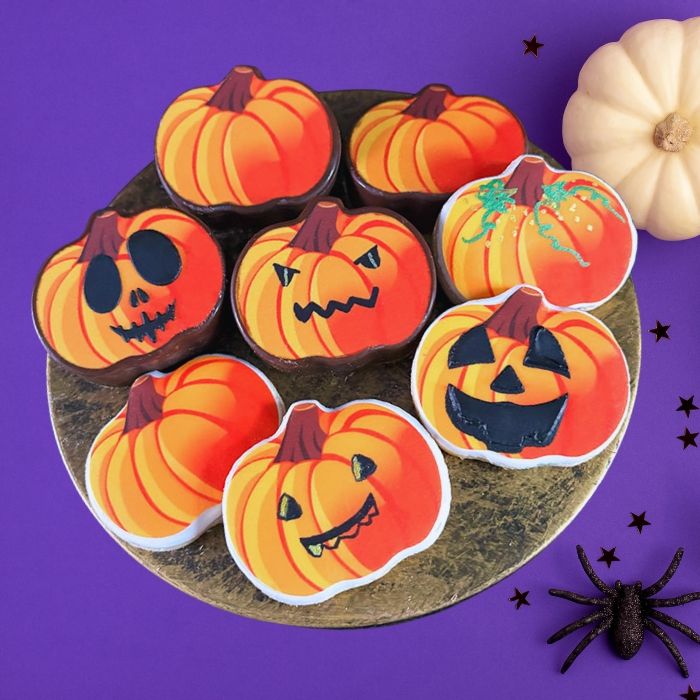 Icing Sheets Horizontal Pumpkins (SKU OP456)