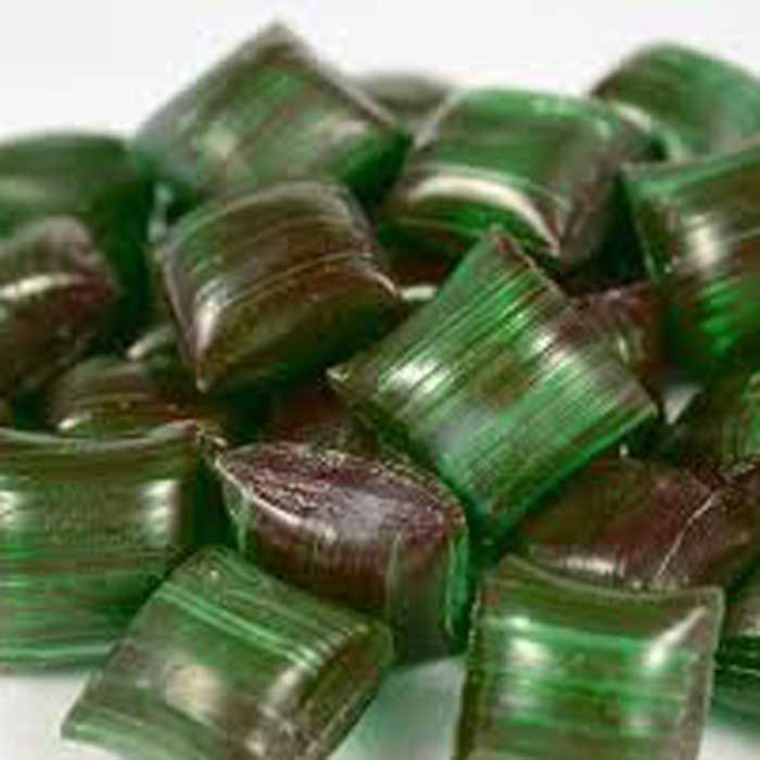 Isomalt Pillows Emerald Green