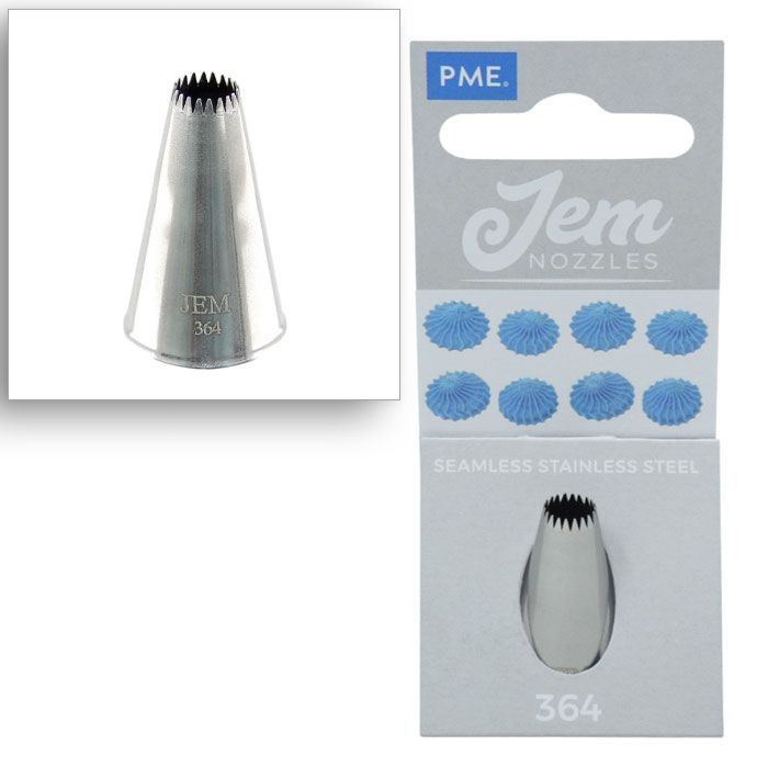 Jem Fine Tooth Open Star Tip 364