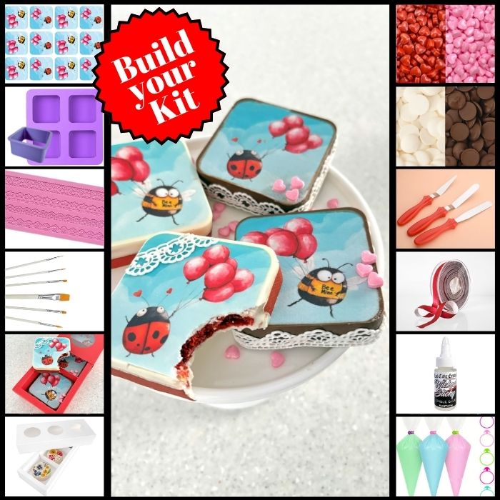 Love Bug Squares Treat Kit