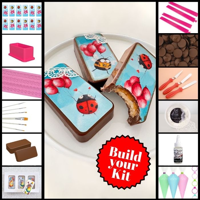 Love Bug Twix Bars Treat Kit
