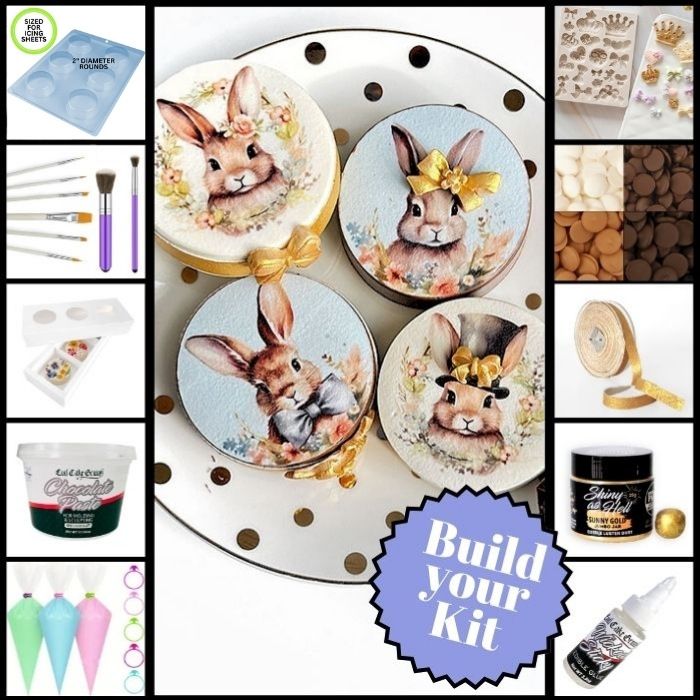 Watercolor Bunnies Oreos Kit