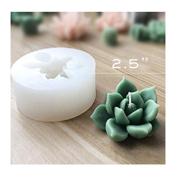 3D Succulent Mold Large