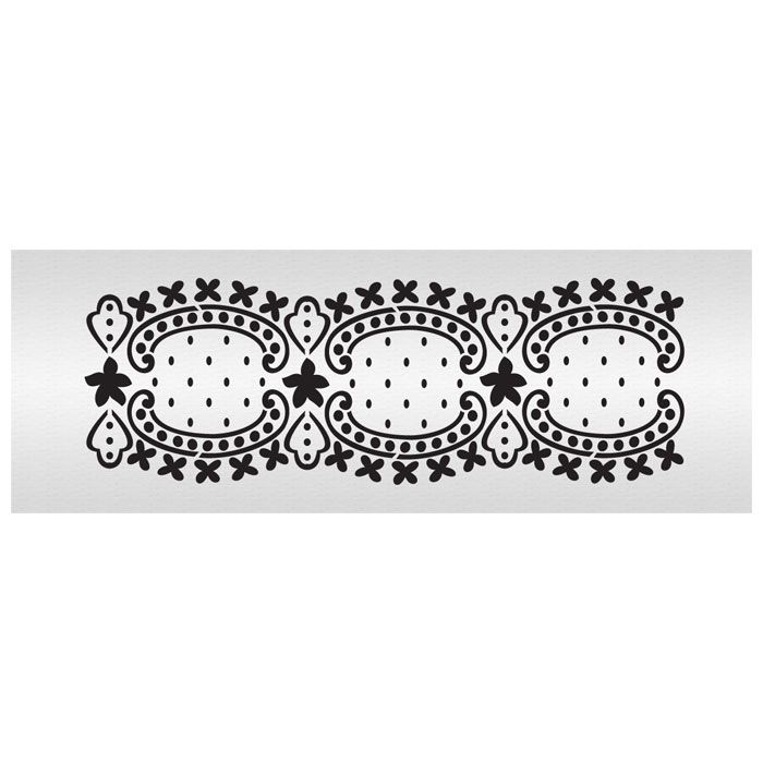 Laura Lace Scallop Stencil