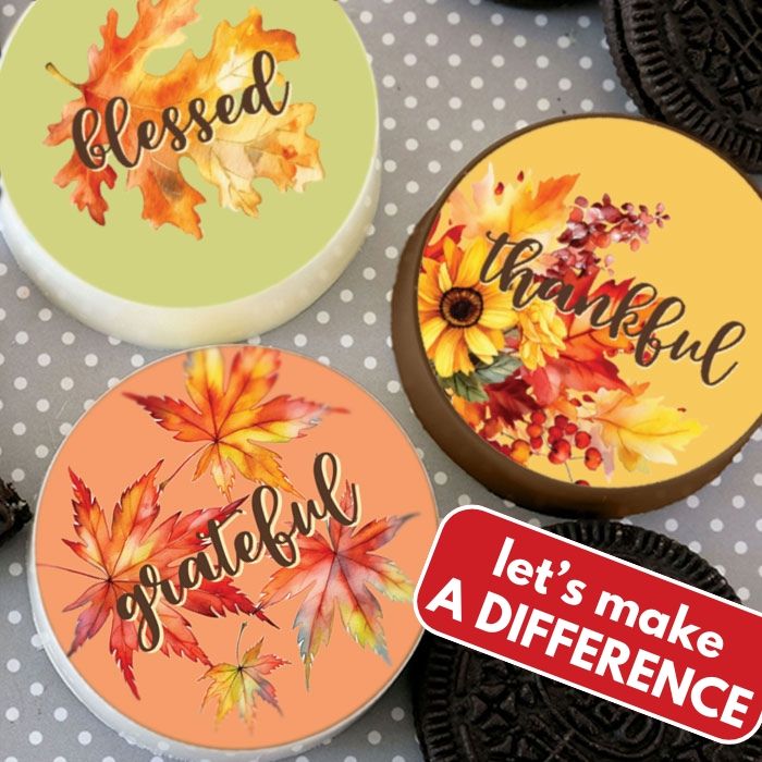 Icing Sheets Thankful Cookie/Cupcake