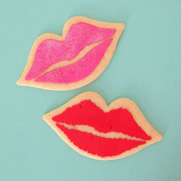 Kissy Lips Cookie Set