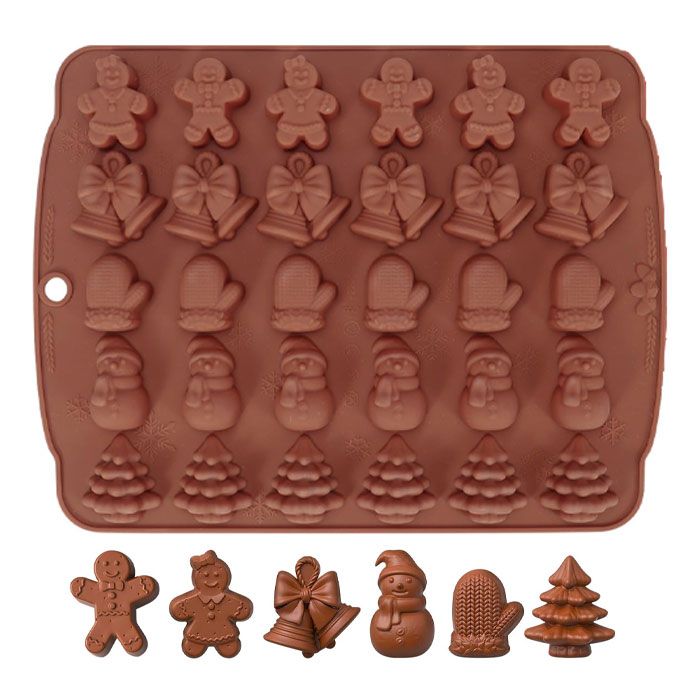 Little Christmas Charms Mold (SKU 22171)