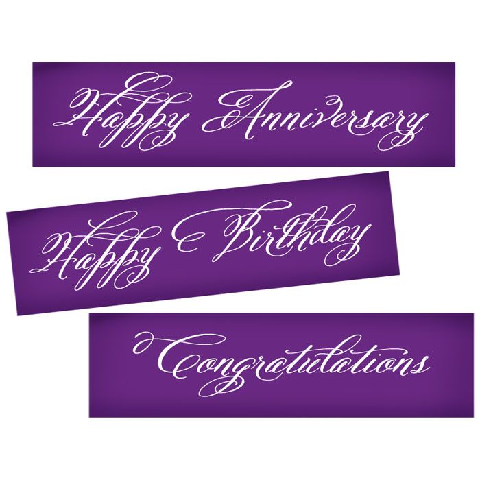 Message Ribbon Script Mesh Stencil Set 