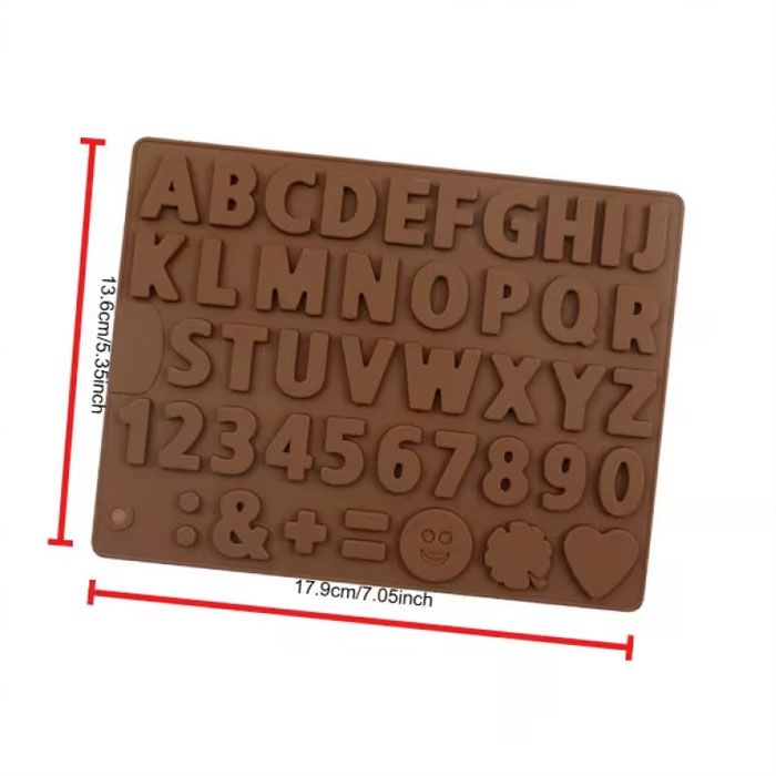 Mini Alphabet Silicone Mold