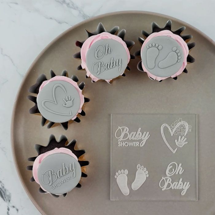 Mini Debosser Baby Shower