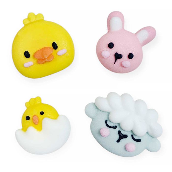 Icing Mini Easter Animals Set of 24