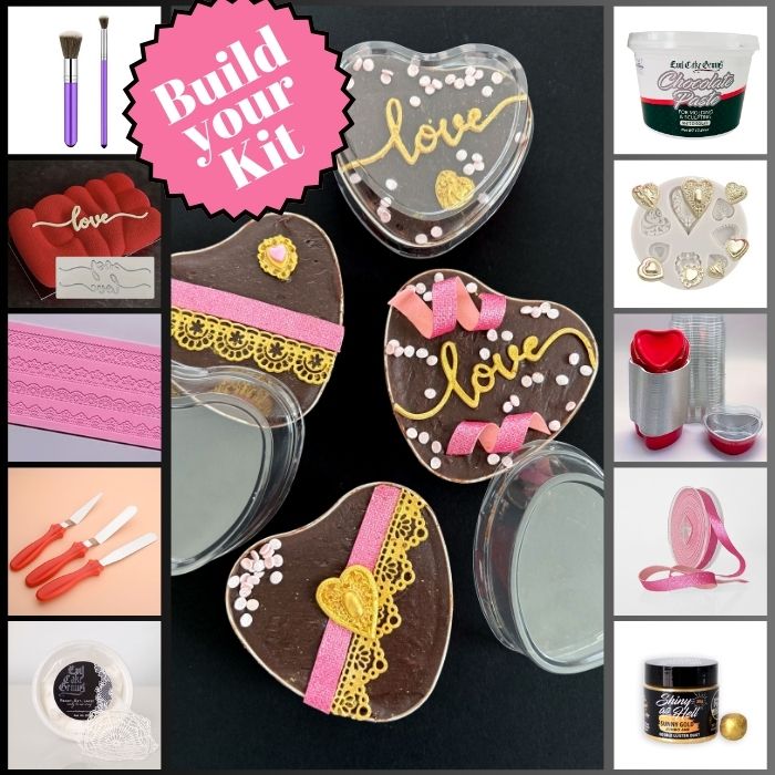 Mini Hearts Cake Decorating Kit