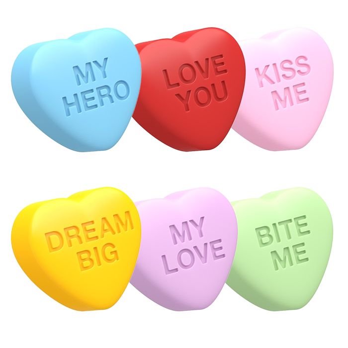 Chocolate Covered MINI Oreo Mold Conversation Hearts Set 1