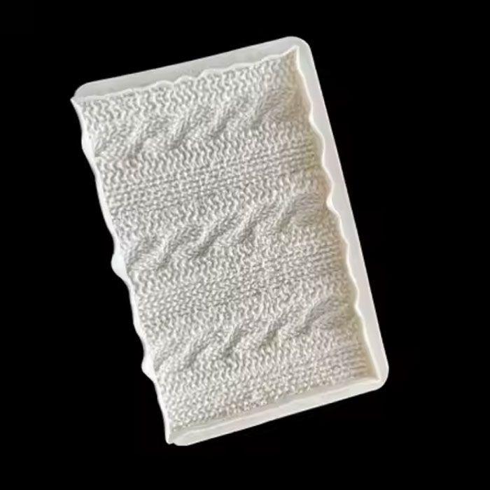 Impression Mat Rib & Cable Knit 