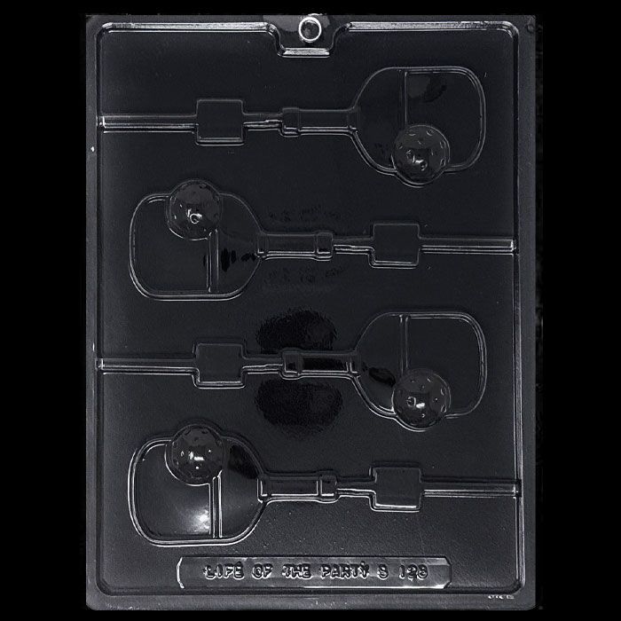 Chocolate Mold Pickleball Lollipop