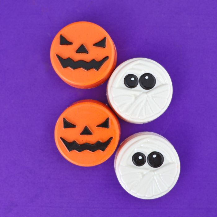 Mummies & Jack O'lanterns Oreo 3 Part Chocolate Mold