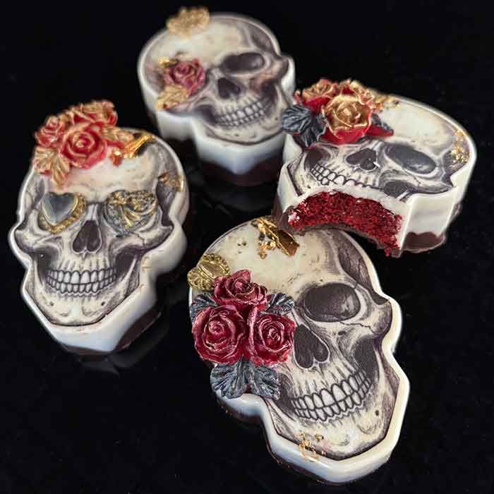 Icing Sheets Skulls Cookie/Nutter Butter