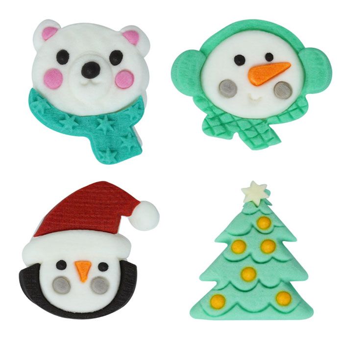 Icing North Pole Critters