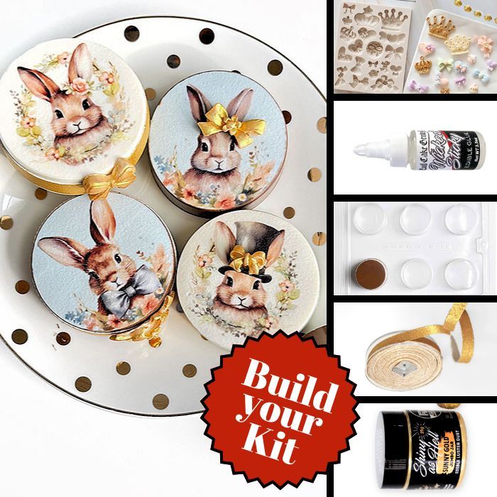 Watercolor Bunnies Oreos Kit