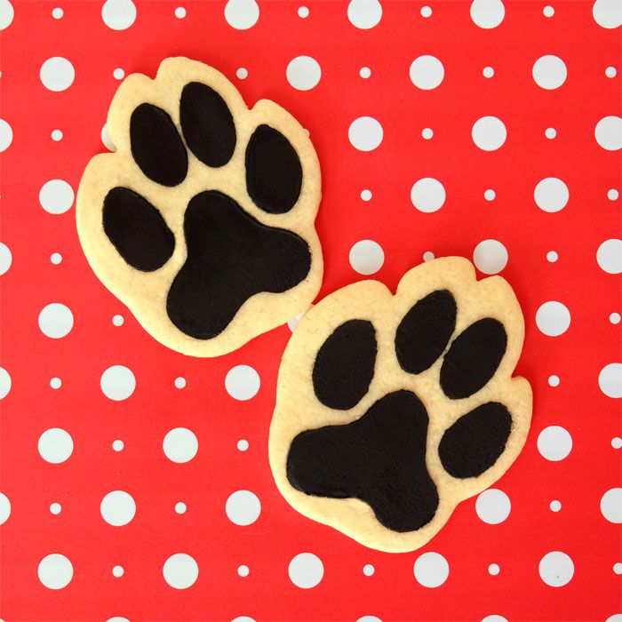 Paw Print Cookie Stencil Set