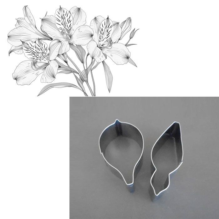 Cutter Set Alstromeria Petals