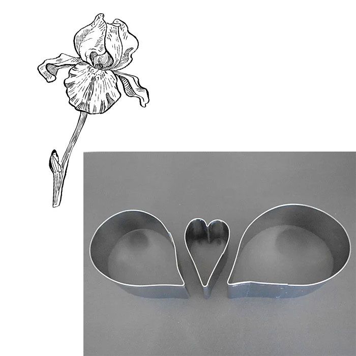 Cutter Set Bearded Iris