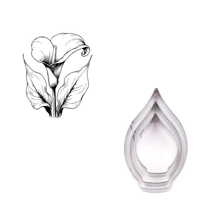 Cutter Set Calla Lily Small