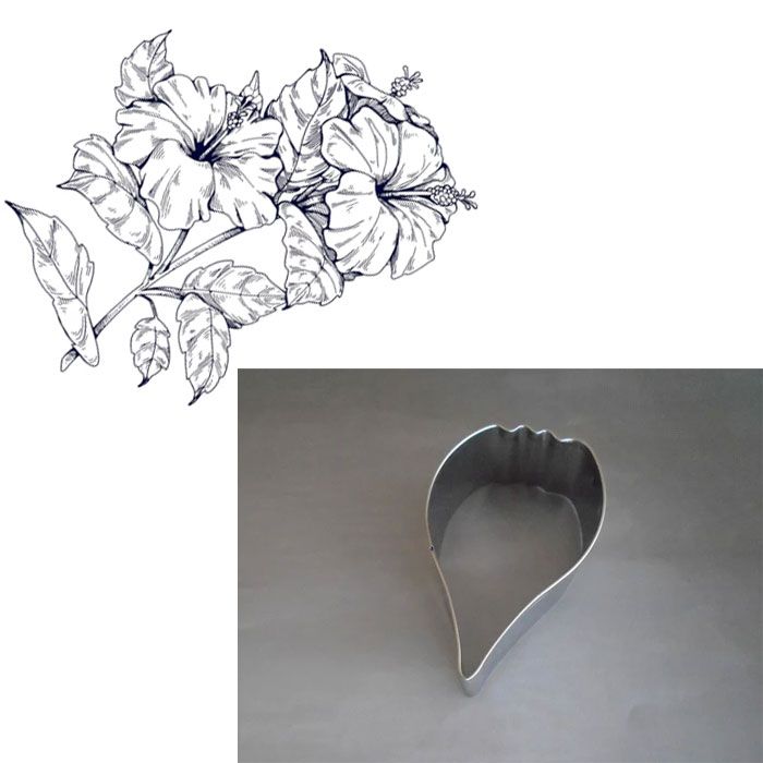 Cutter Hibiscus Petal