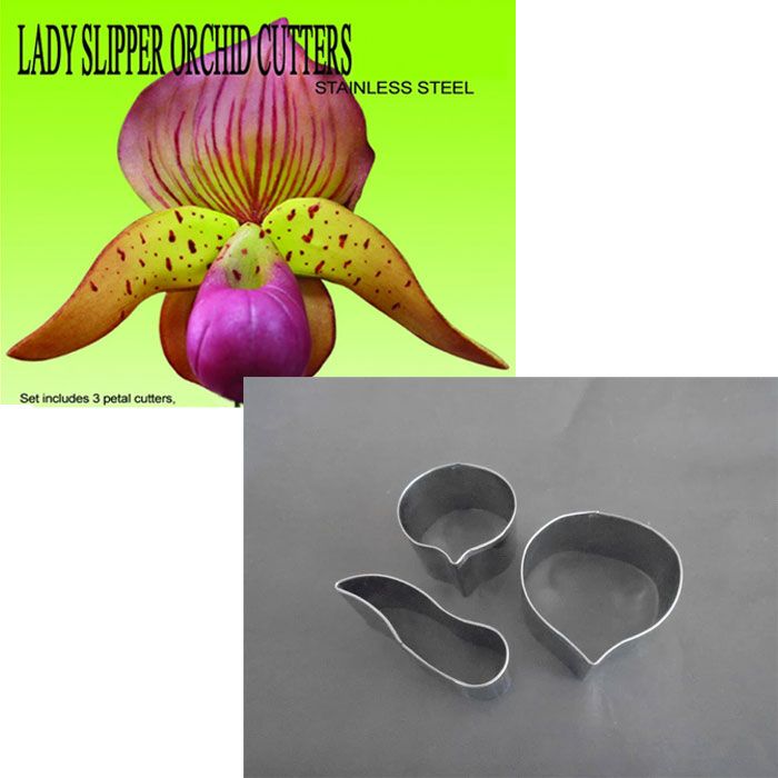 Cutter Set Lady Slipper Orchid