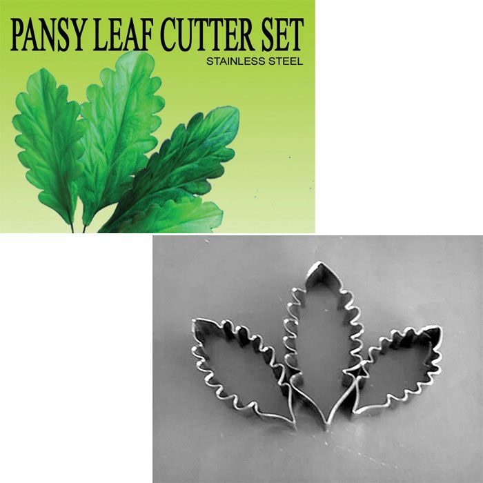 Cutter Set Pansy Leaves