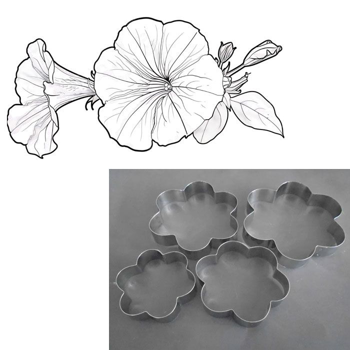 Cutter Set Petunia/Blossom