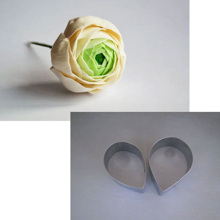 Cutter Set Ranunculus Petals