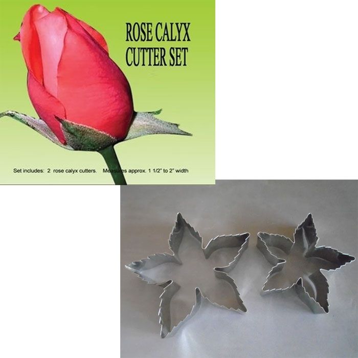 Cutter Set Rose Calyx