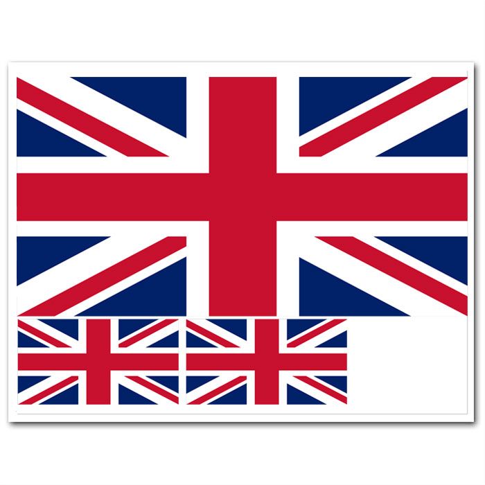 Edible Fabric Sheet Great Britain Flag