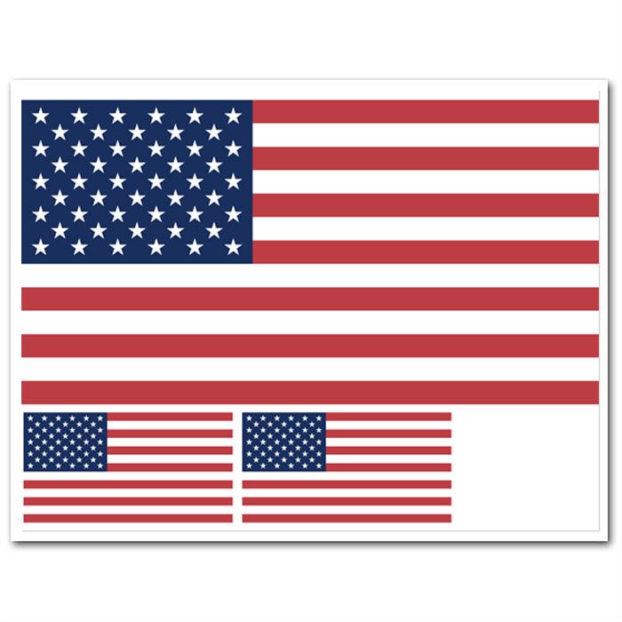 Edible Fabric Sheet United States Flag